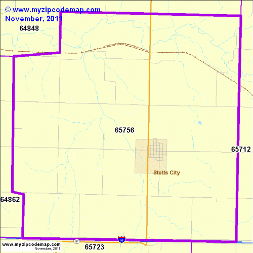 map of 65756