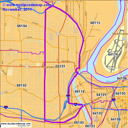map of 66101