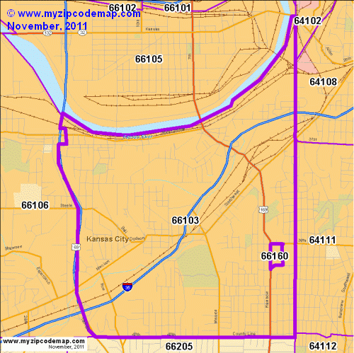 map of 66103