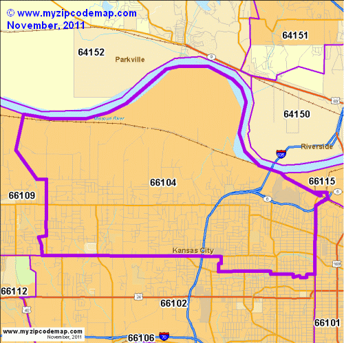 map of 66104