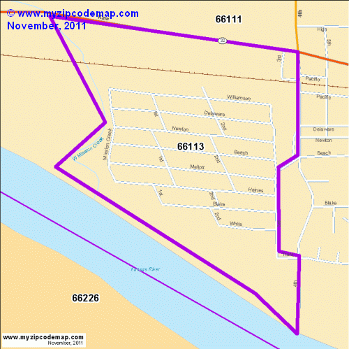 map of 66113