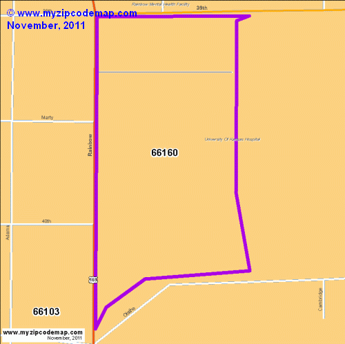 map of 66160