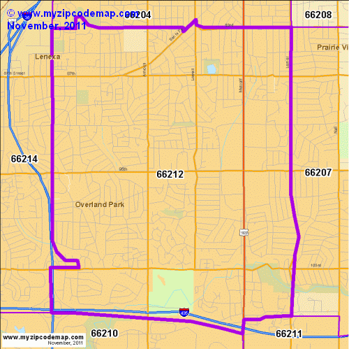 map of 66212