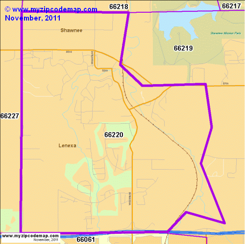 map of 66220