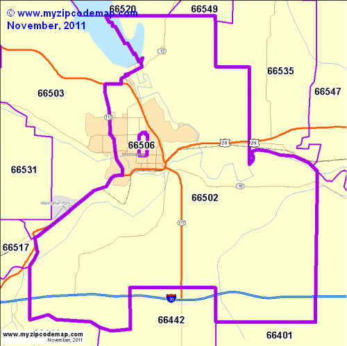 map of 66502