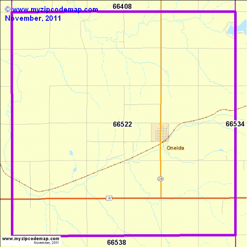 map of 66522