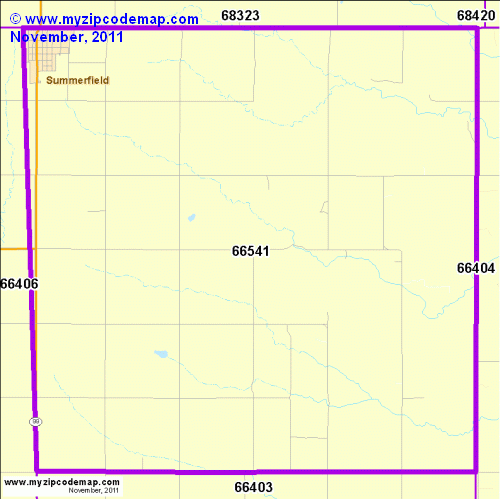 map of 66541