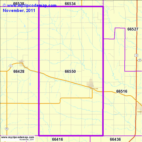 map of 66550