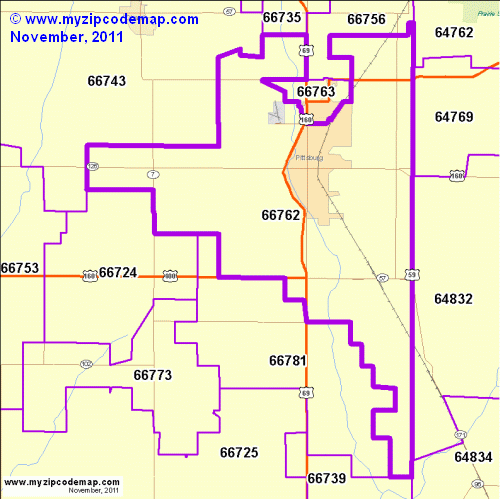 map of 66762