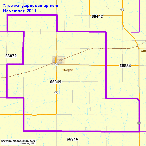 map of 66849