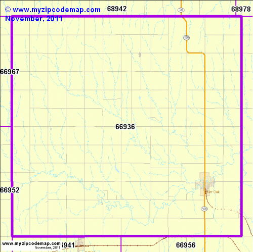 map of 66936