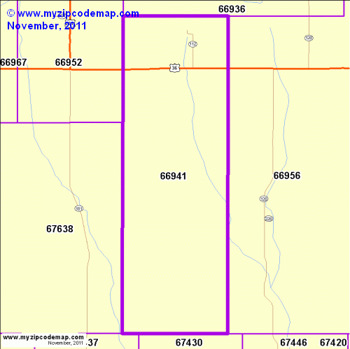 map of 66941