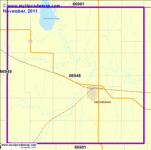 map of 66948