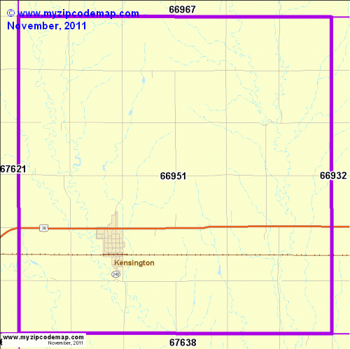 map of 66951