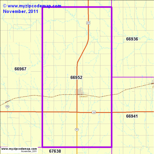 map of 66952