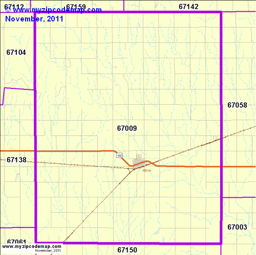 map of 67009