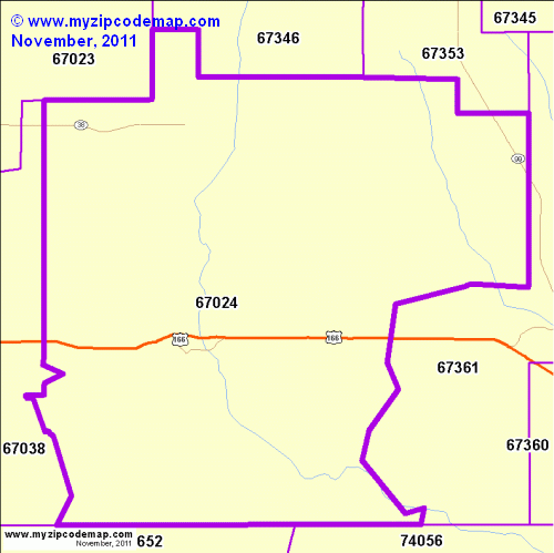 map of 67024