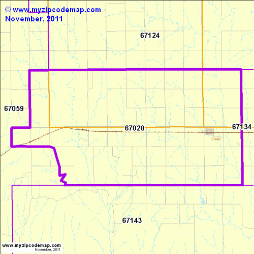 map of 67028