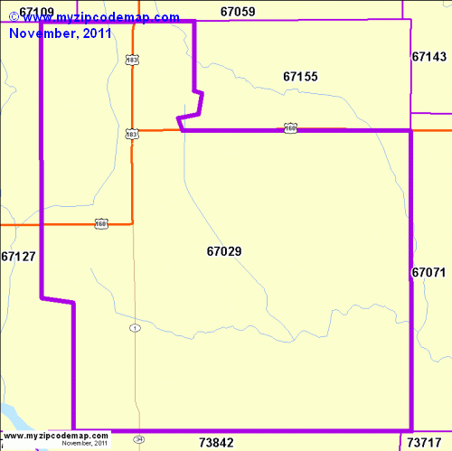 map of 67029