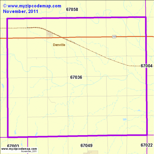 map of 67036
