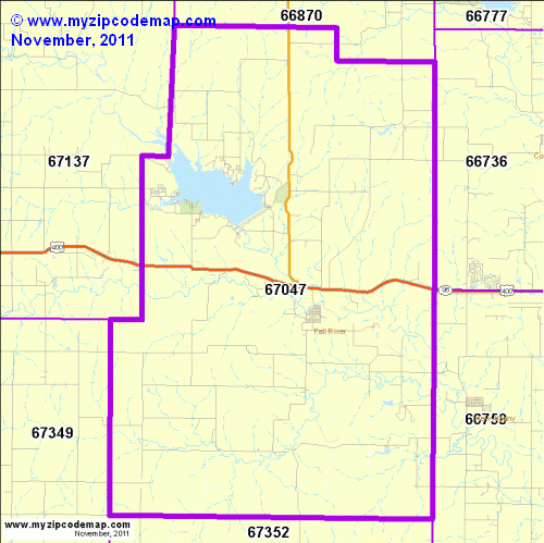 map of 67047