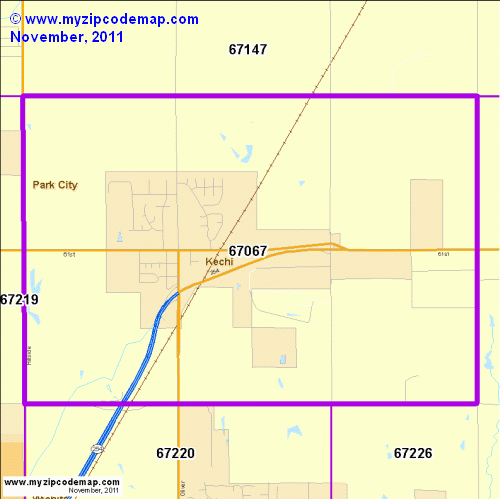 map of 67067