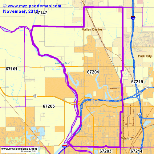 map of 67204
