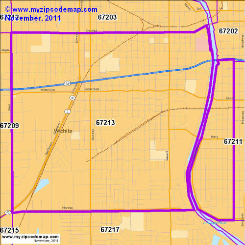 map of 67213