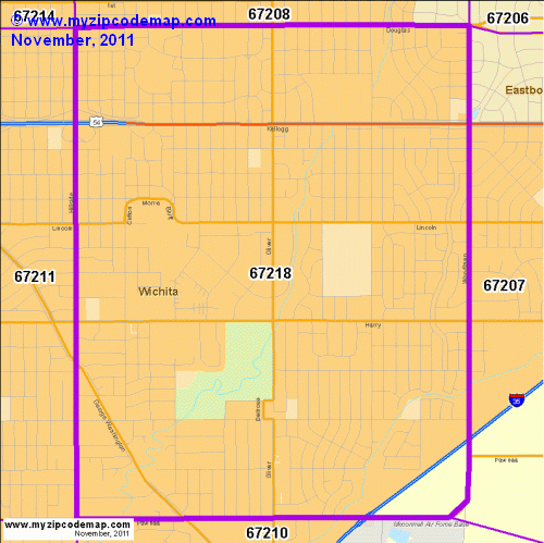map of 67218