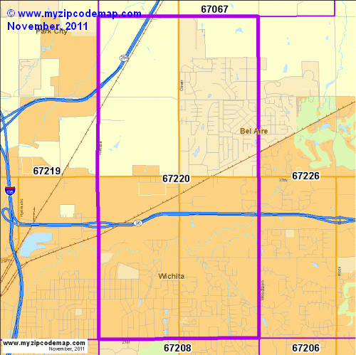 map of 67220