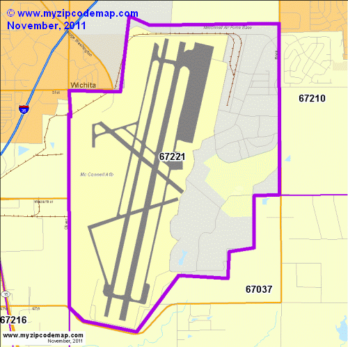 map of 67221