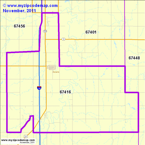 map of 67416