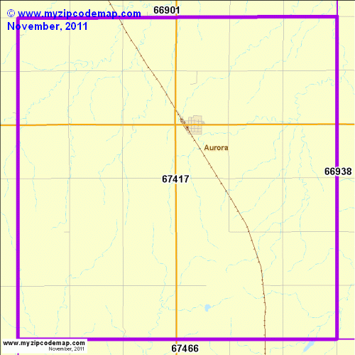 map of 67417