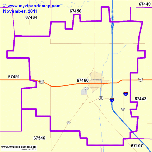 map of 67460