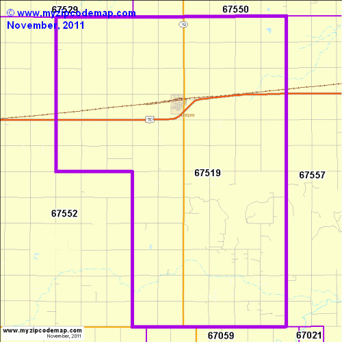 map of 67519