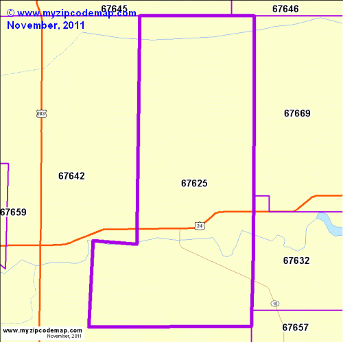 map of 67625