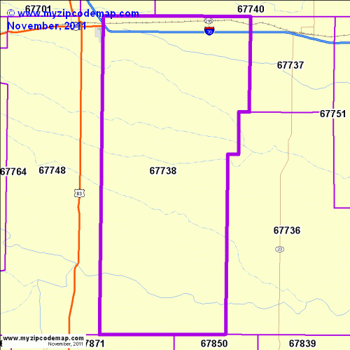 map of 67738