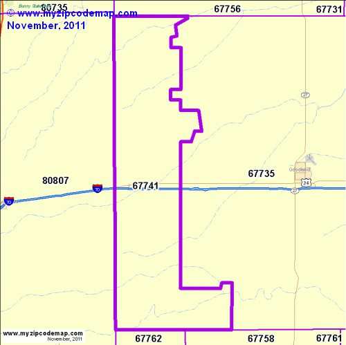 map of 67741