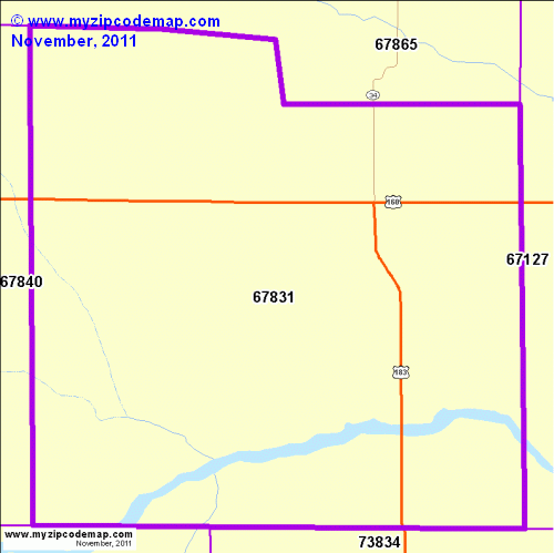 map of 67831