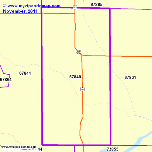 map of 67840