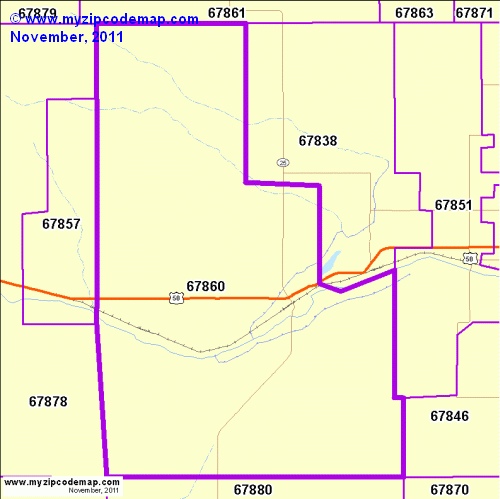 map of 67860