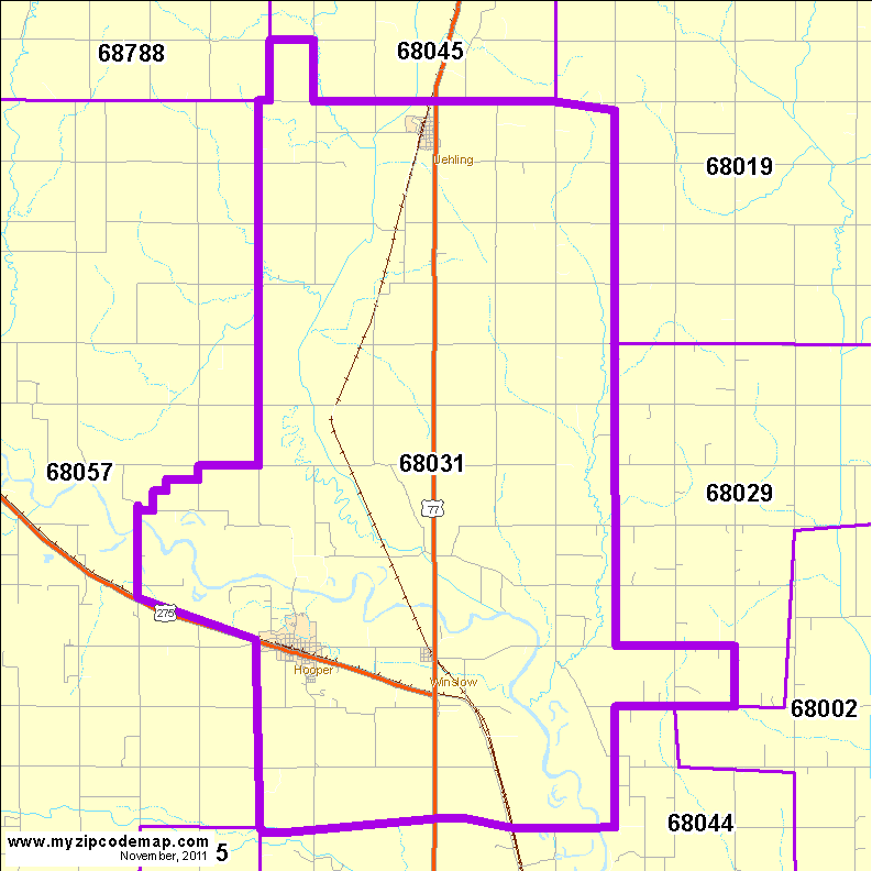 map of 68031