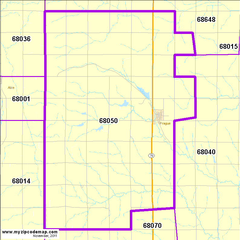 map of 68050