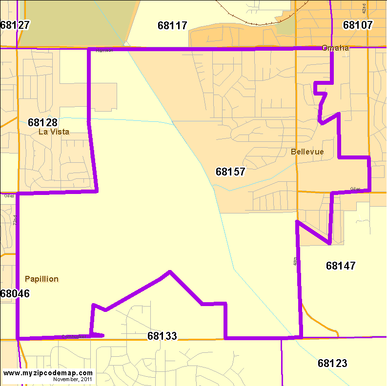 map of 68157