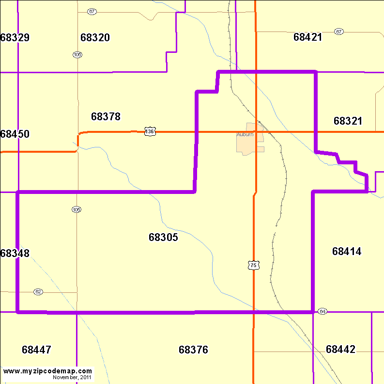 map of 68305