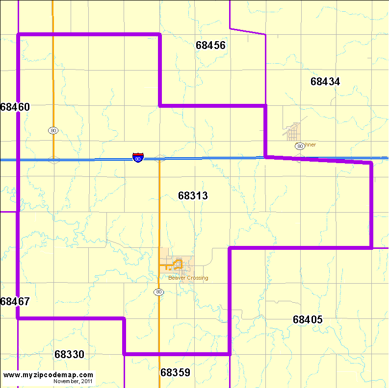 map of 68313