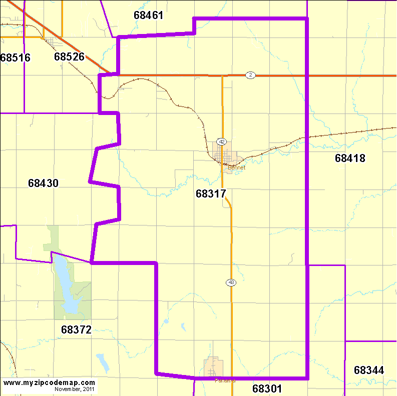 map of 68317