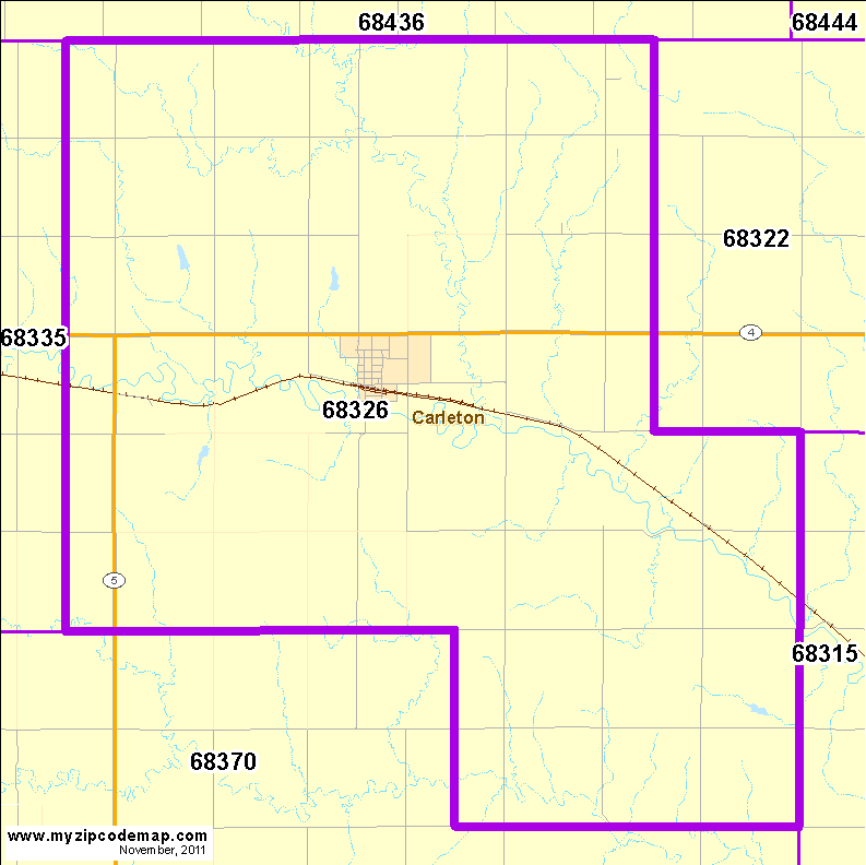map of 68326