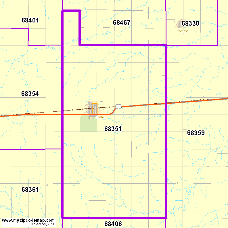 map of 68351