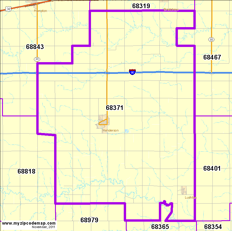 map of 68371